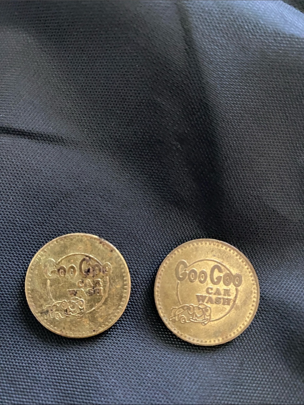 Goo Goo Car wash Tokens